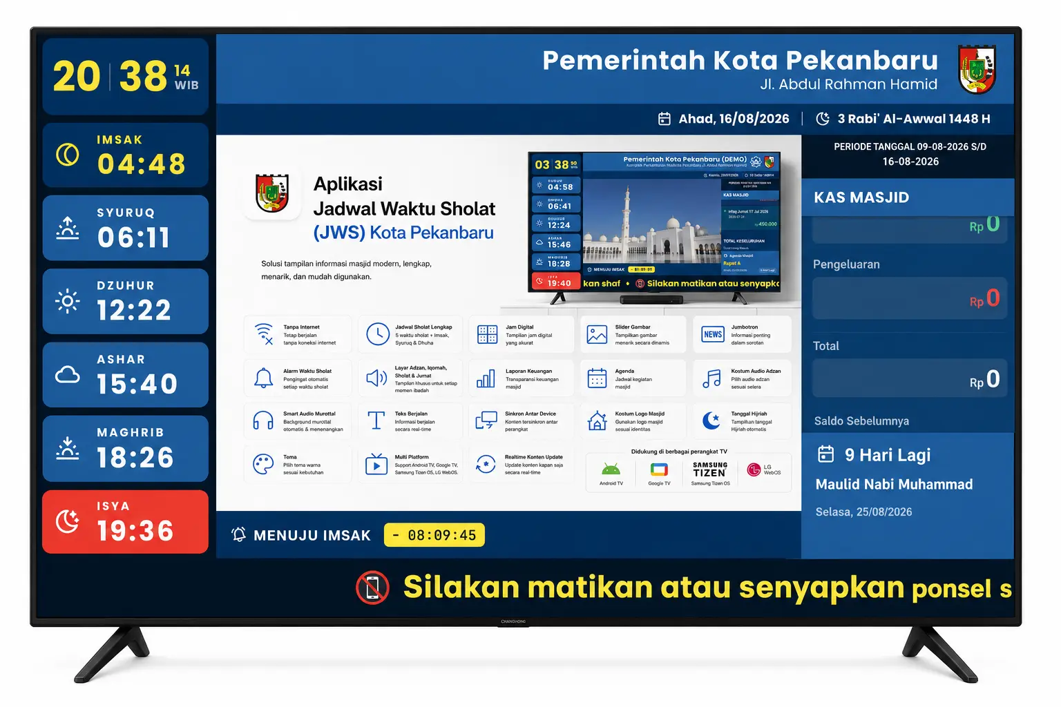 Fitur JWS Pekanbaru