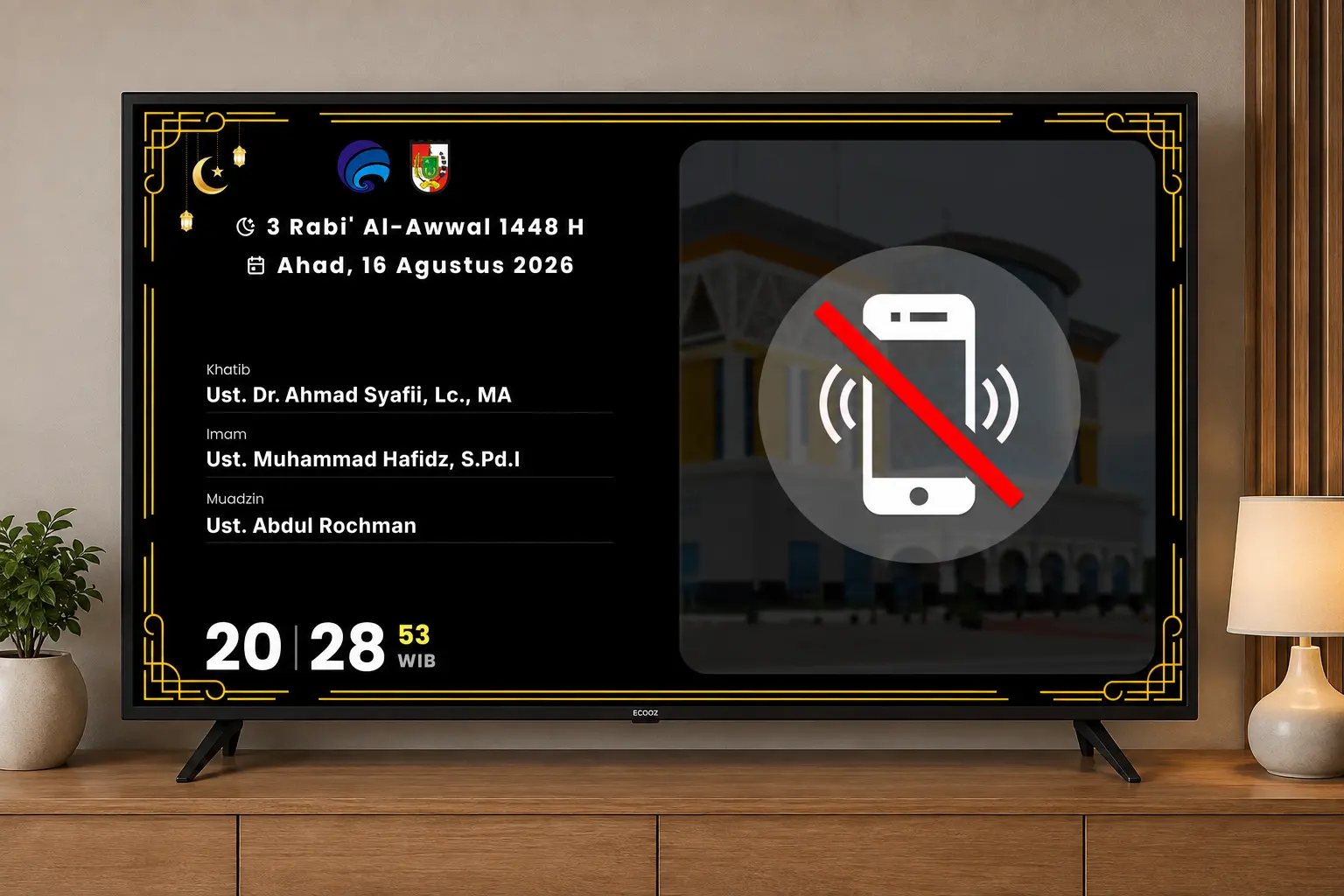 Layar Khutbah Jumat